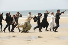 Cannes favourite Bruno Dumont reteams with his Camille Claudel 1915 actress Juliette Binoche on his eighth feature film Slack Bay (Ma Loute).